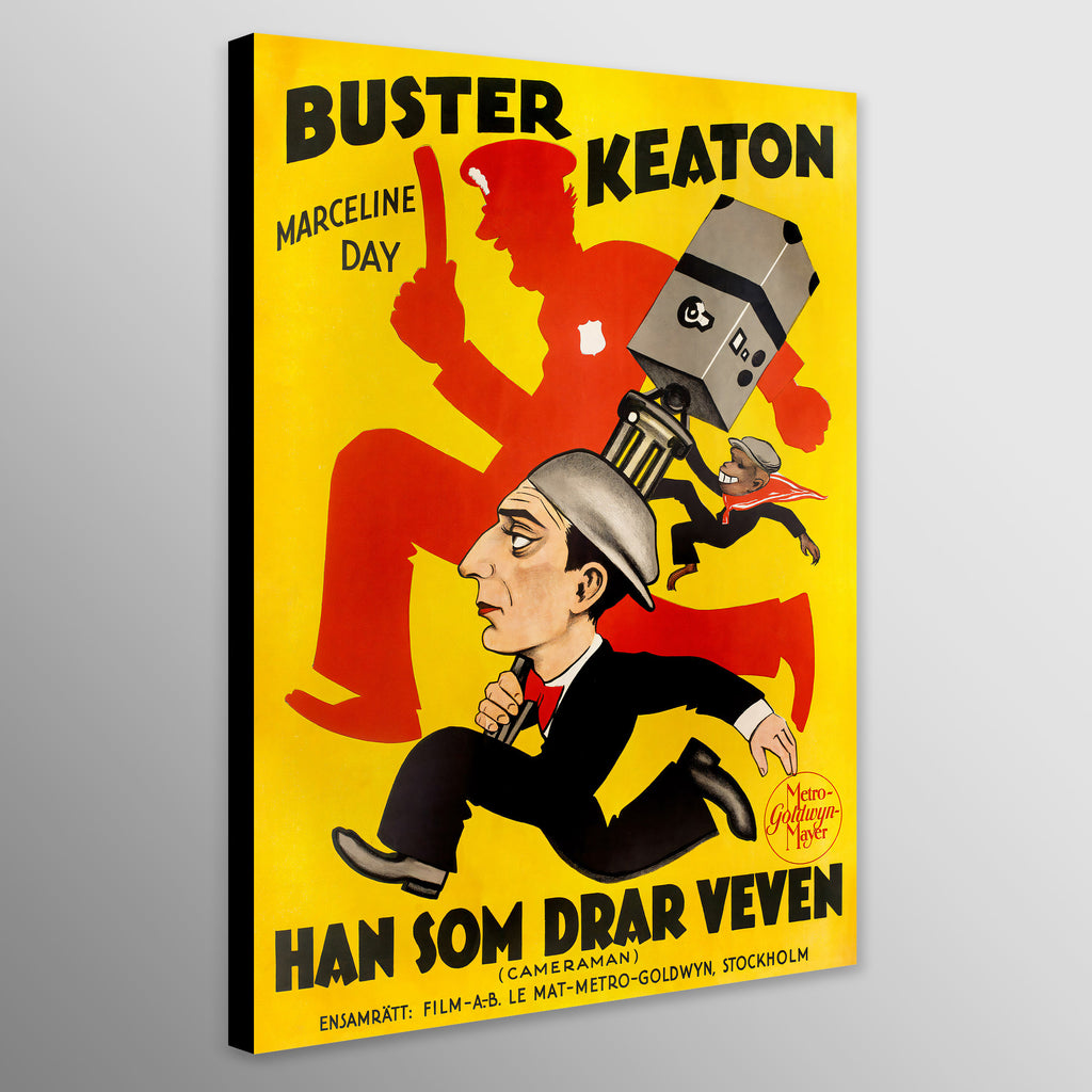 Buster Keaton - The Cameraman Movie Wall Art