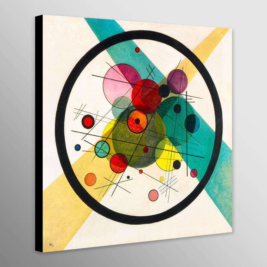 Circles in a Circle by Wassily Kandinsky