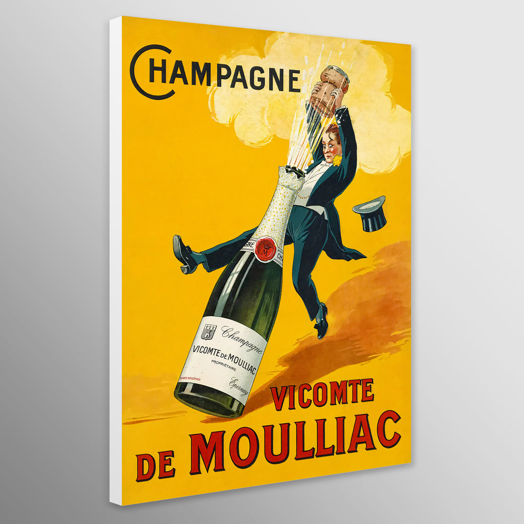 Champagne - Vintage Wall Art