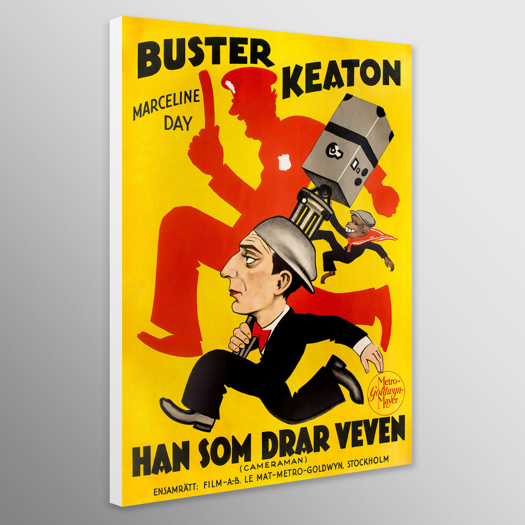 Buster Keaton - The Cameraman Movie Wall Art