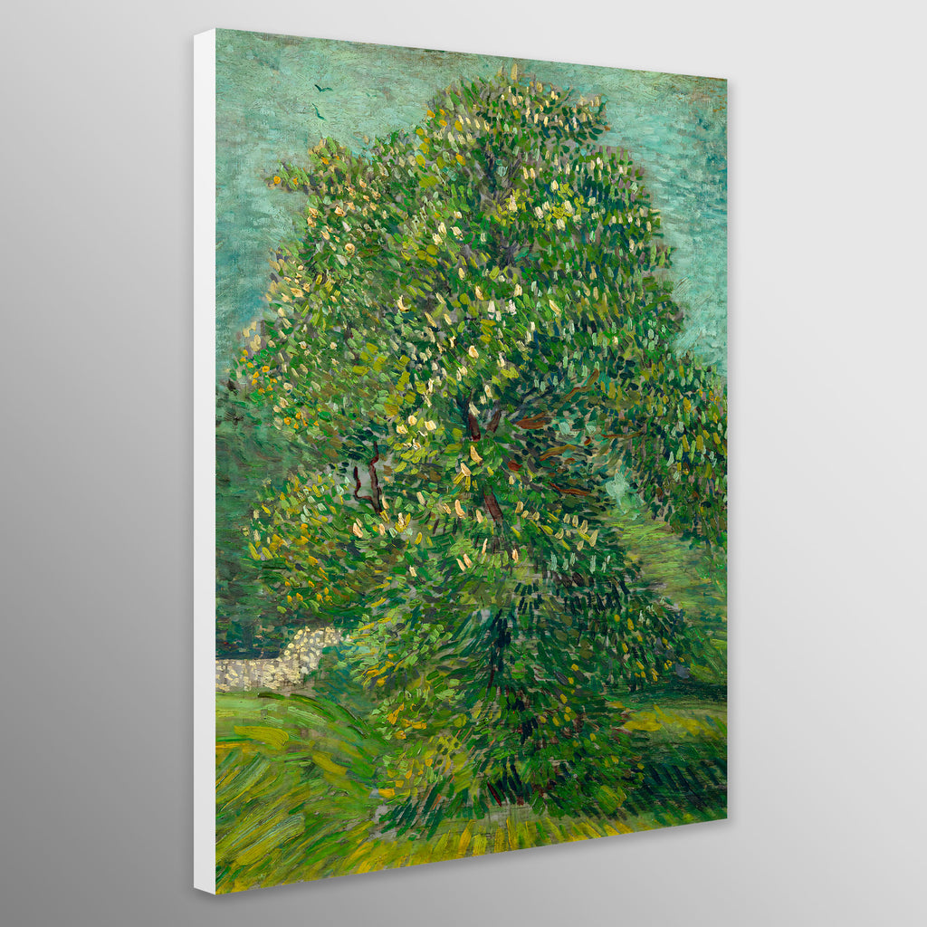 Chestnut Tree In Blossom by Vincent Van Gogh 