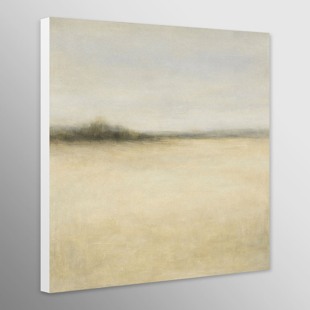 Abstract art piece with gradient colors on a gray background