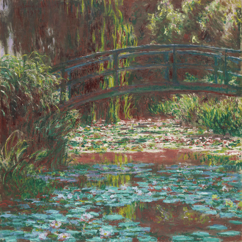 Water Lily Pond by Claude Monet 