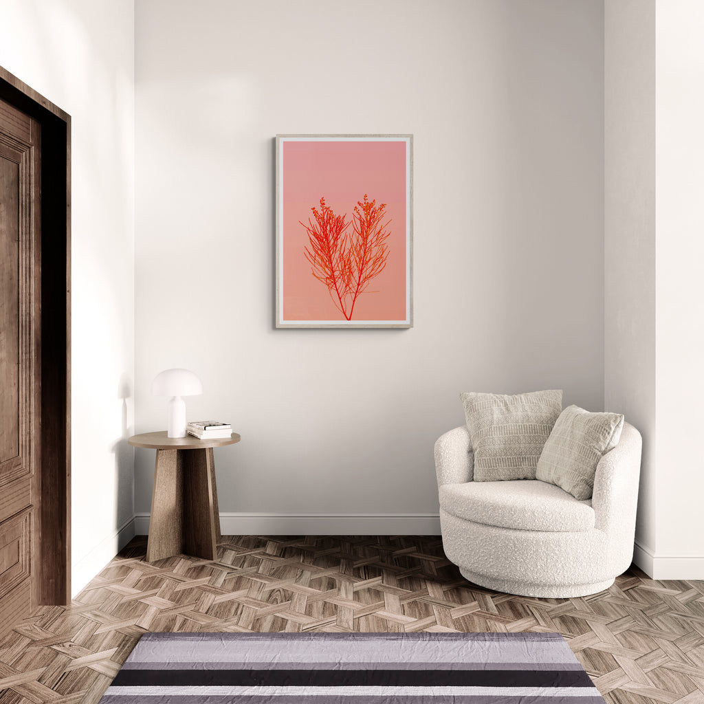 Pastel Flower Minimal Wall Art