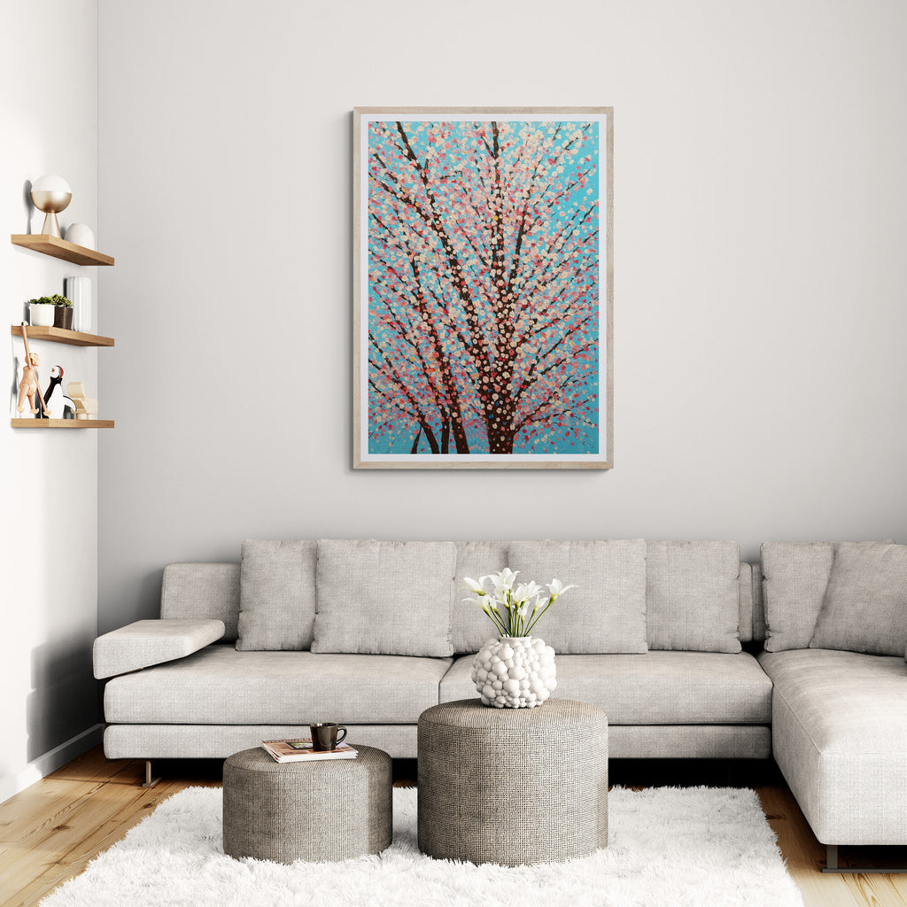 Blossoms Against Blue