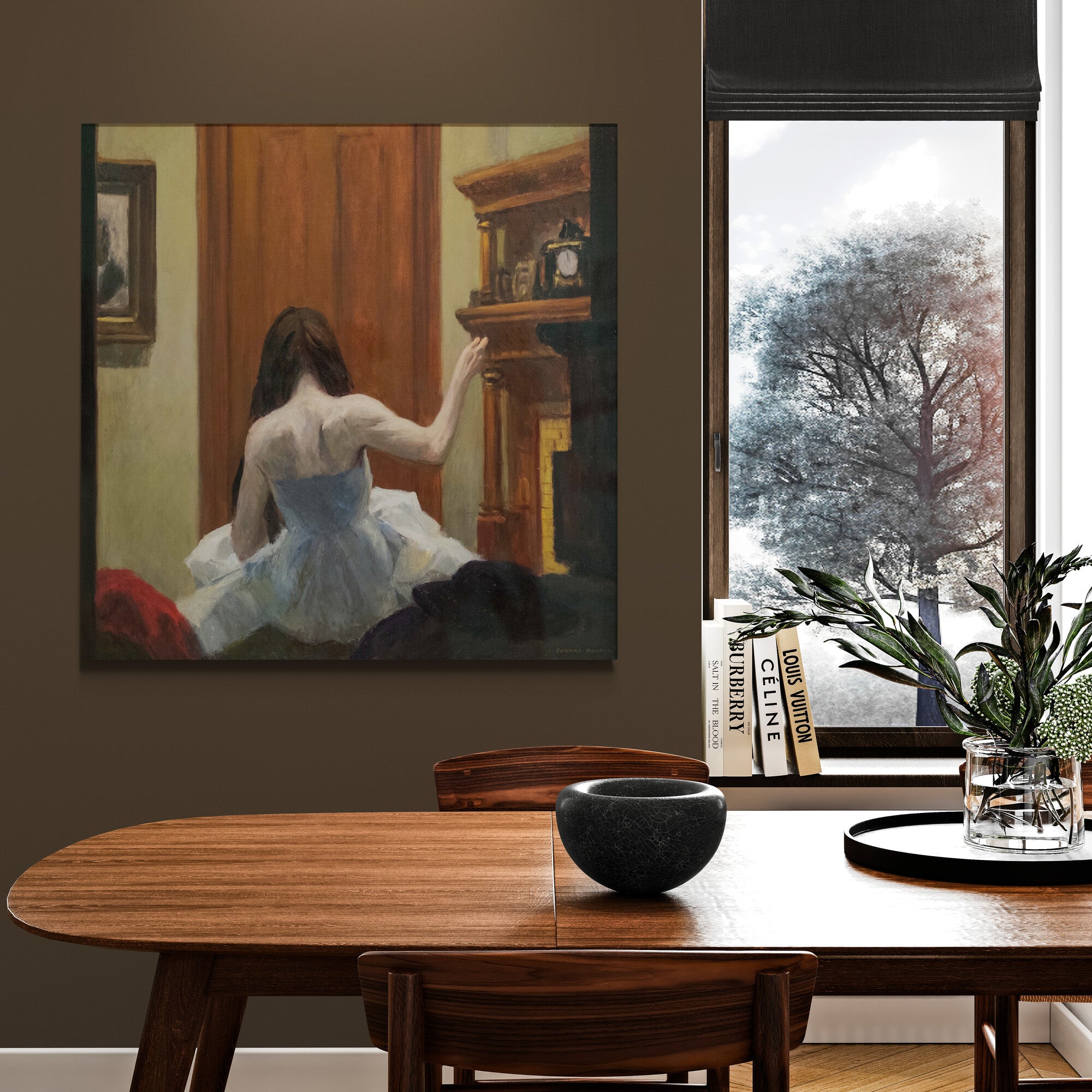 Edwin Hopper Interior New York Interior by Edward Hopper - Wall Art – The Art Print Company