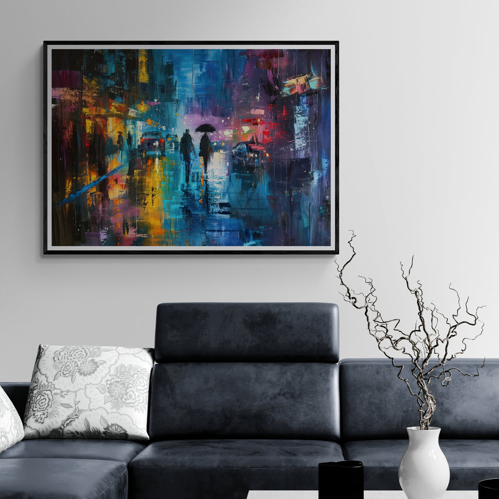 City Night Scene Cityscape