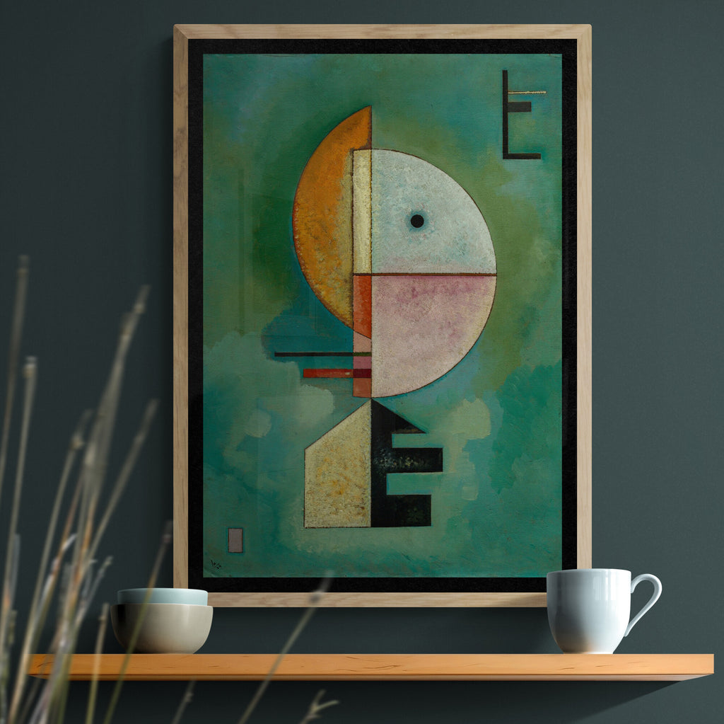 Upward Abstract Upward - Abstract Art by Wassily Kandinsky 1929 - Wall Art Photo – The ...