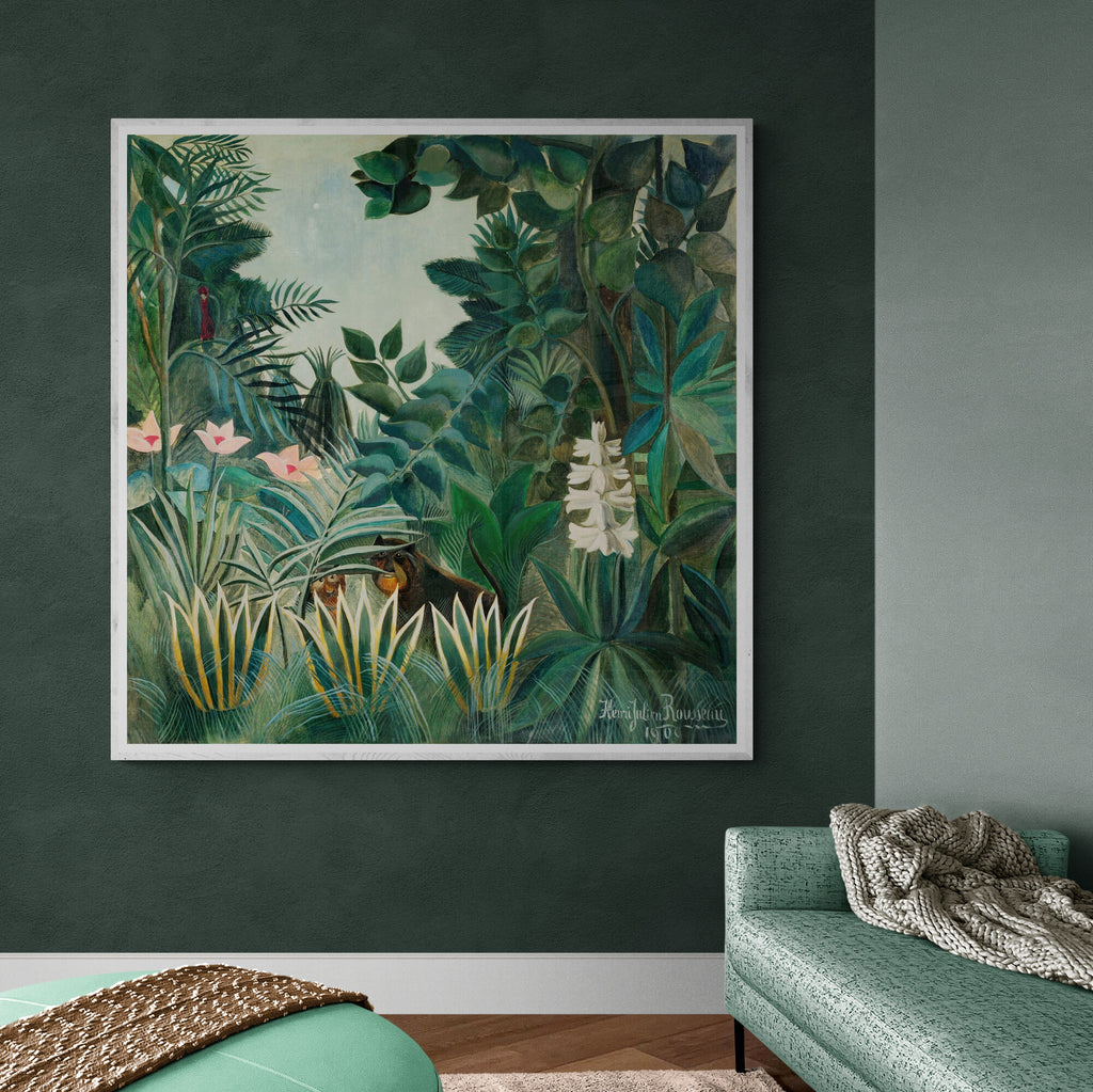 The Equatorial Jungle by Henri Rousseau