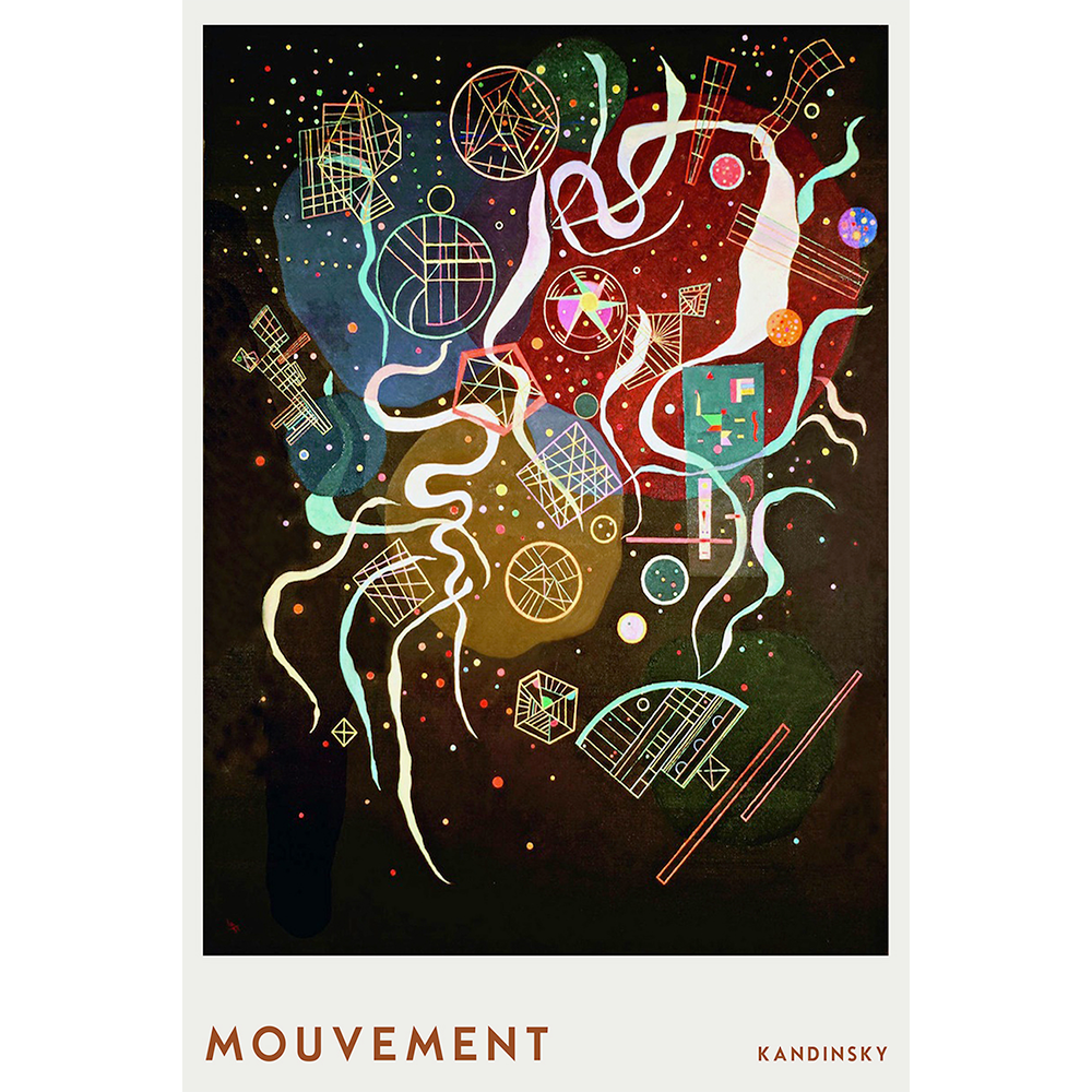 Mouvement by Wasilly Kandinsky 