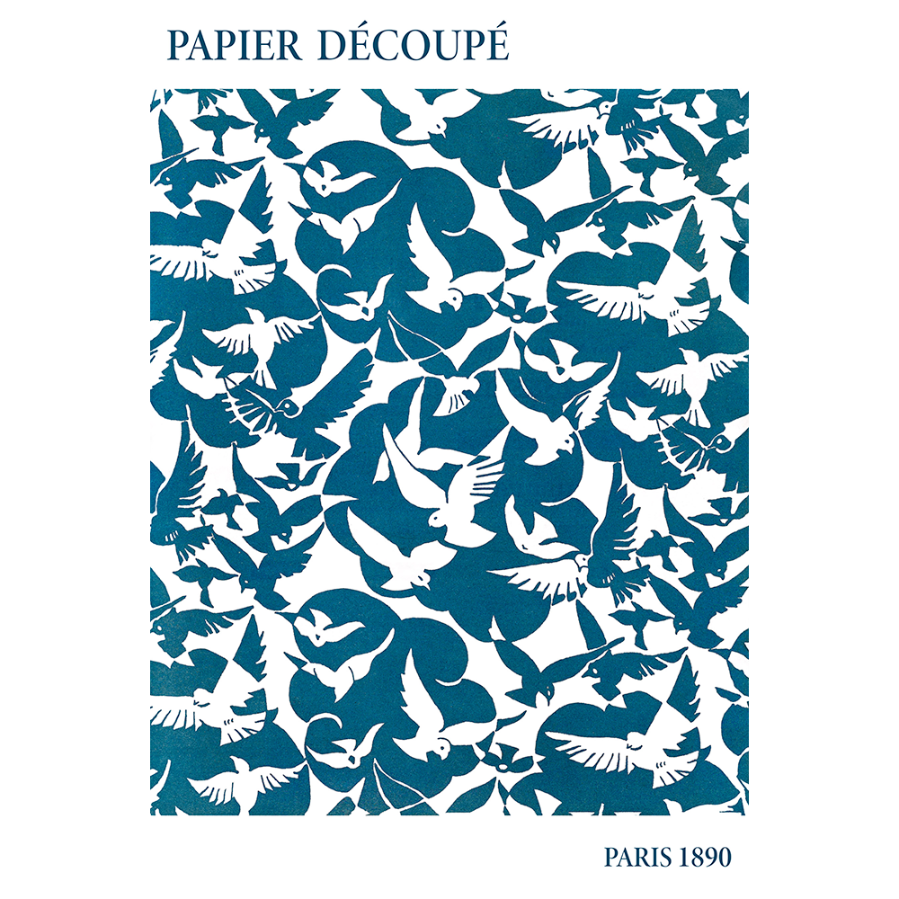 Papier Découpé - Paris 1890