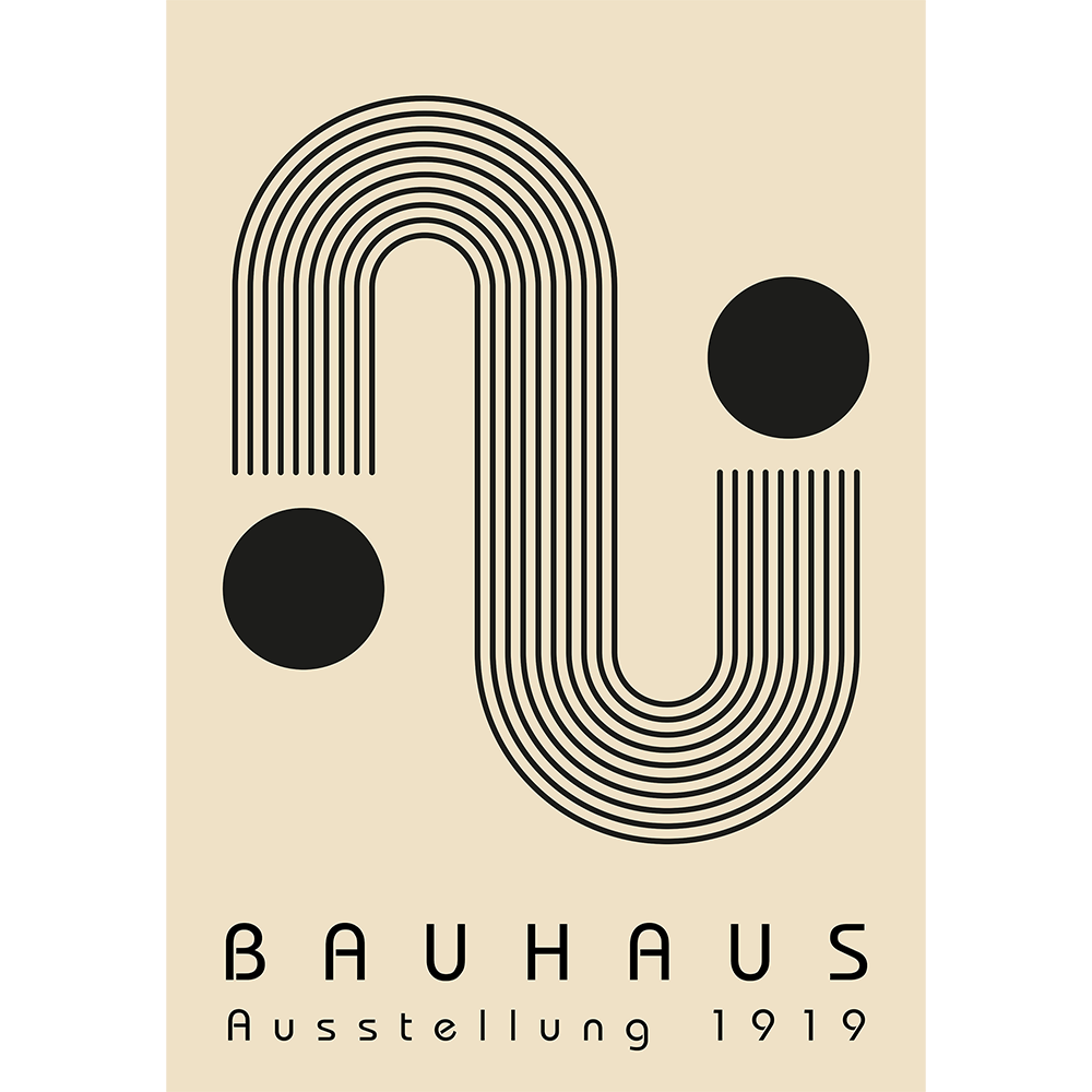Bauhaus - S-Lines with Two Circles