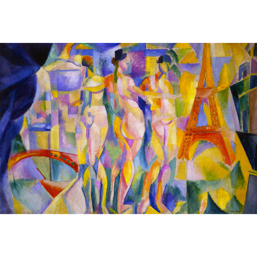 The City Of Paris - Abstract by Robert Delaunay 