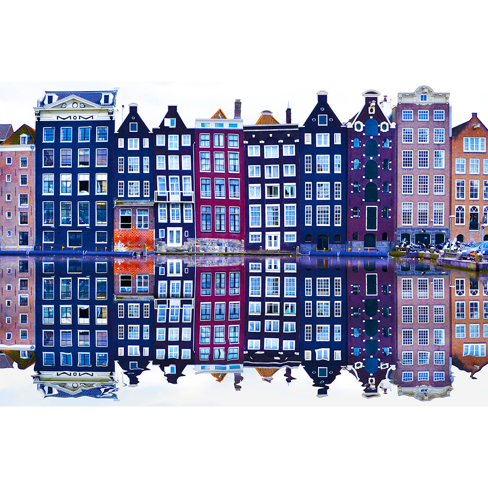 Amsterdam - European Buildings Wall Art