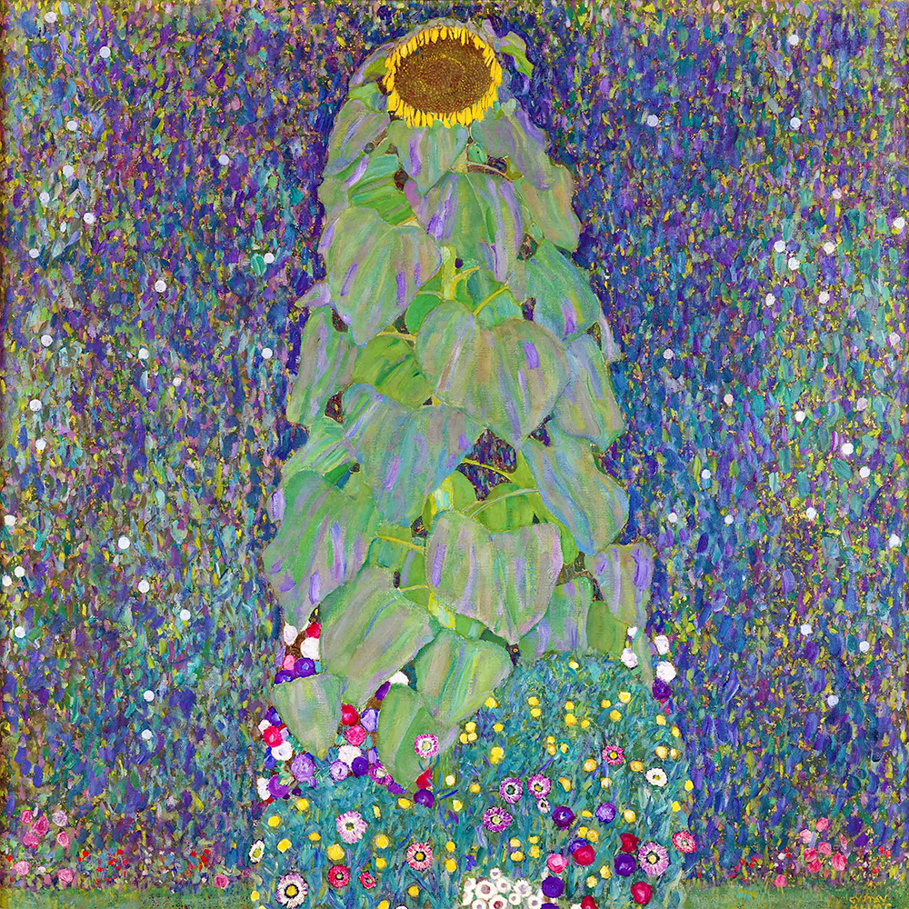 Sunflower by Gustav Klimt