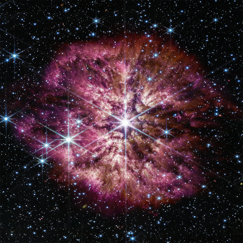 NASA James Webb Telescope - Wolf-Rayet Star