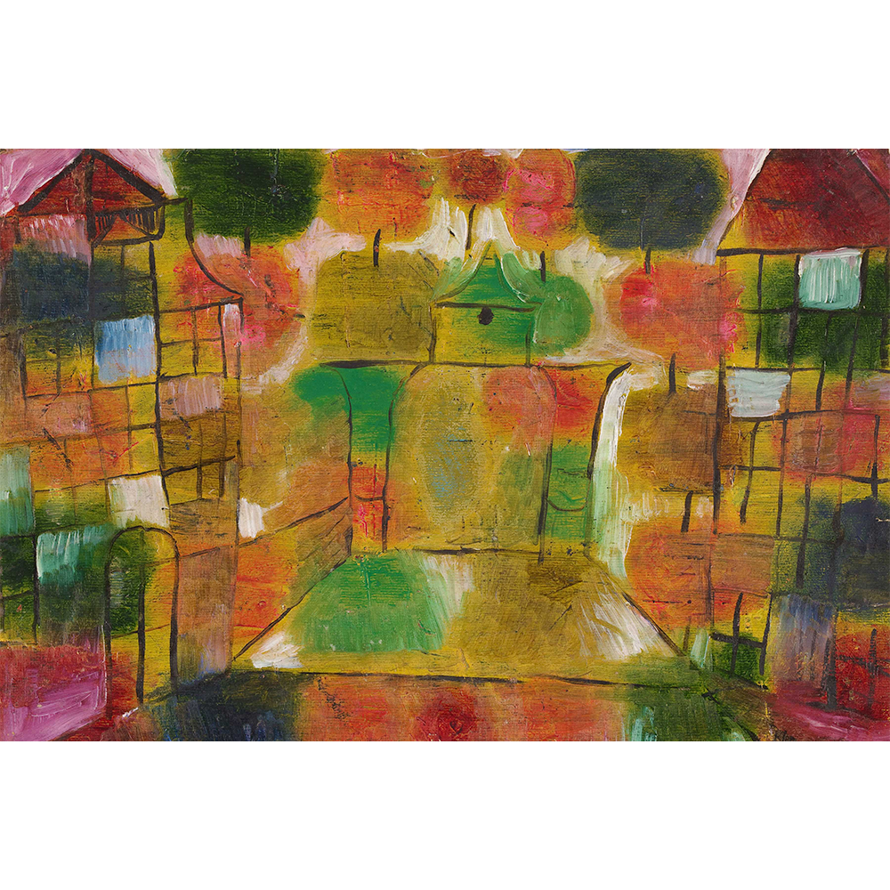 Tree and Architecture - Rhythms By Paul Klee
