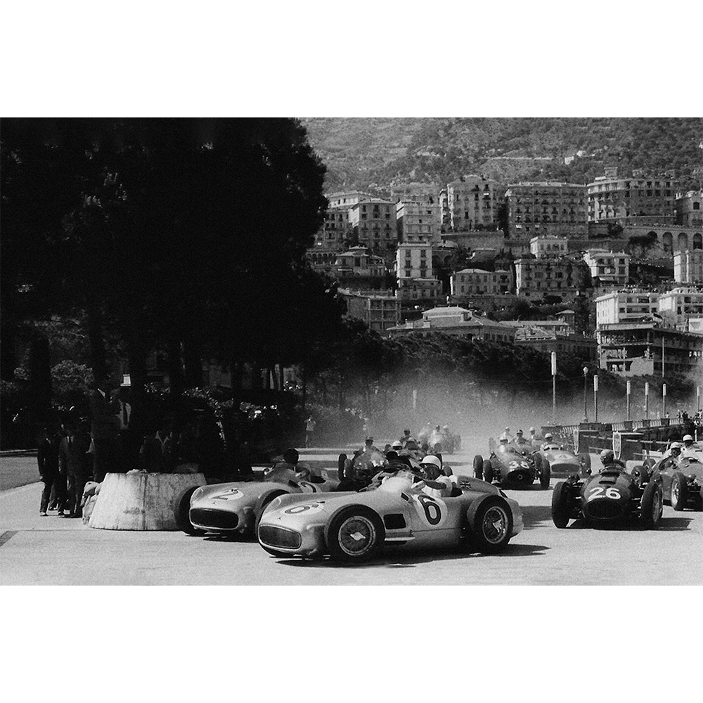 Vintage Monaco Art - Grand Prix Wall Art