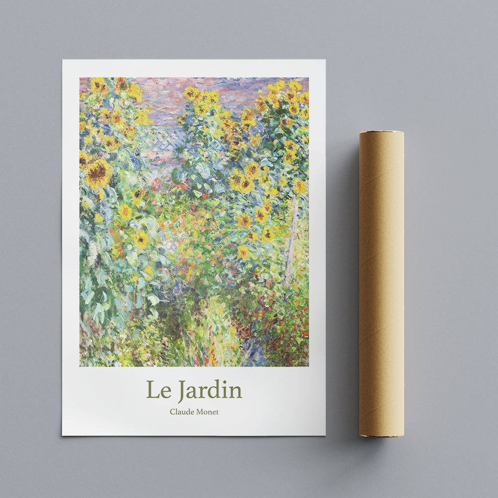 Le Jardin by Claude Monet