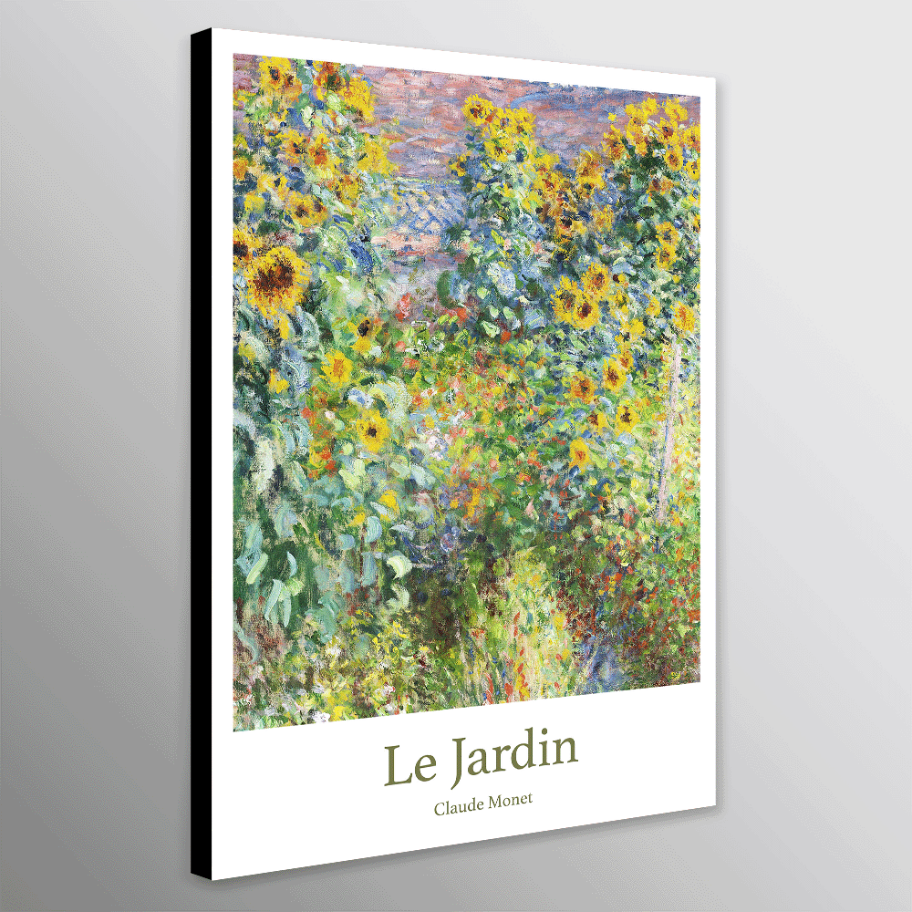 Le Jardin by Claude Monet