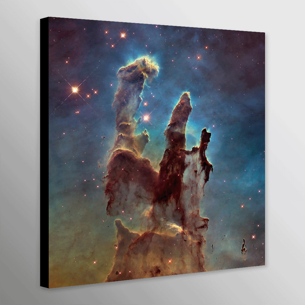Pillars Of Creation Hubble Space Art