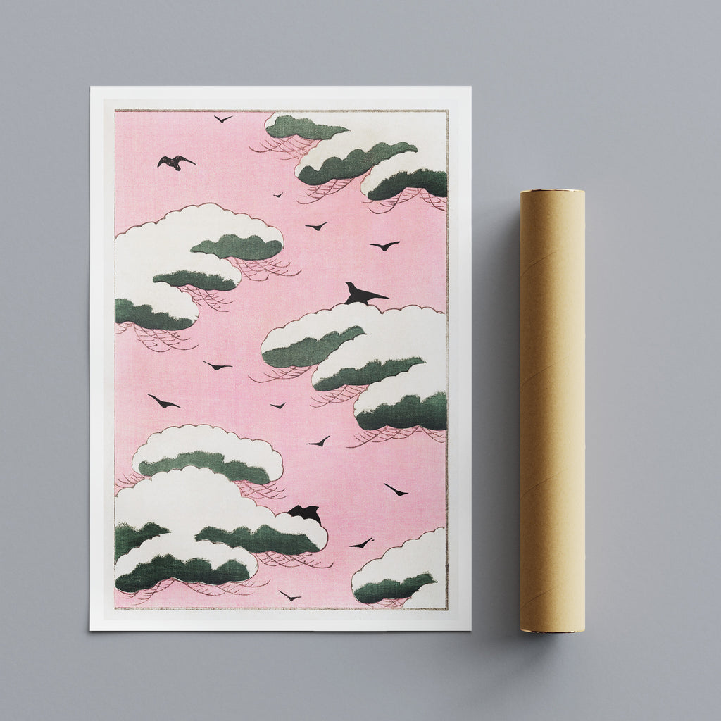 Pink Sky by Bijutsu Sekai Japanese Art