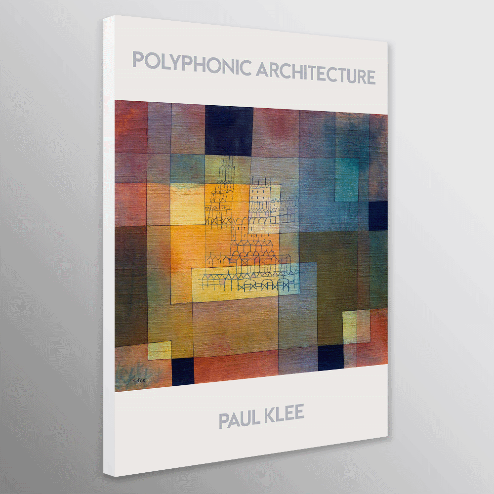 Polyphonic Architecture by Paul Klee