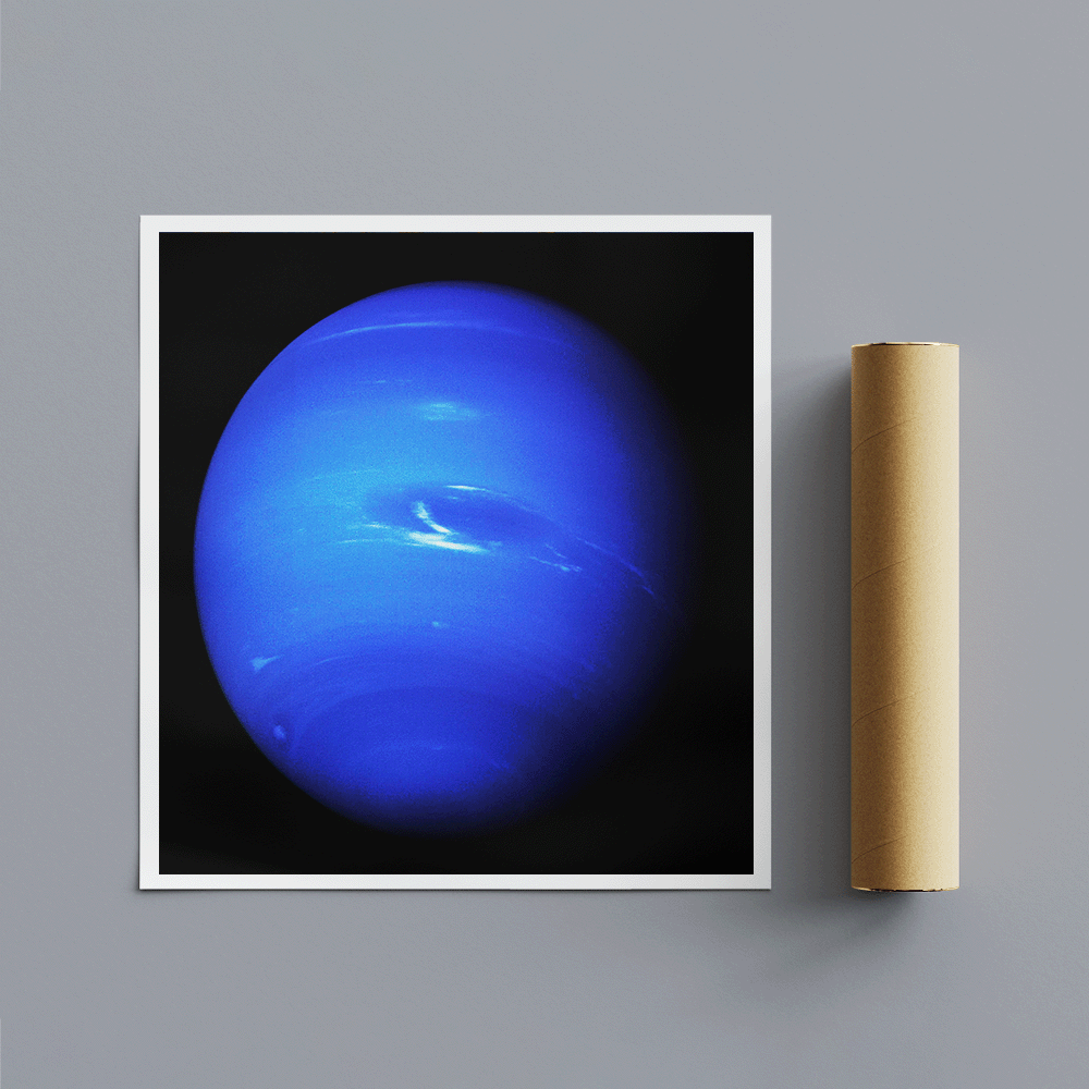 Neptune Planet - Space Wall Art