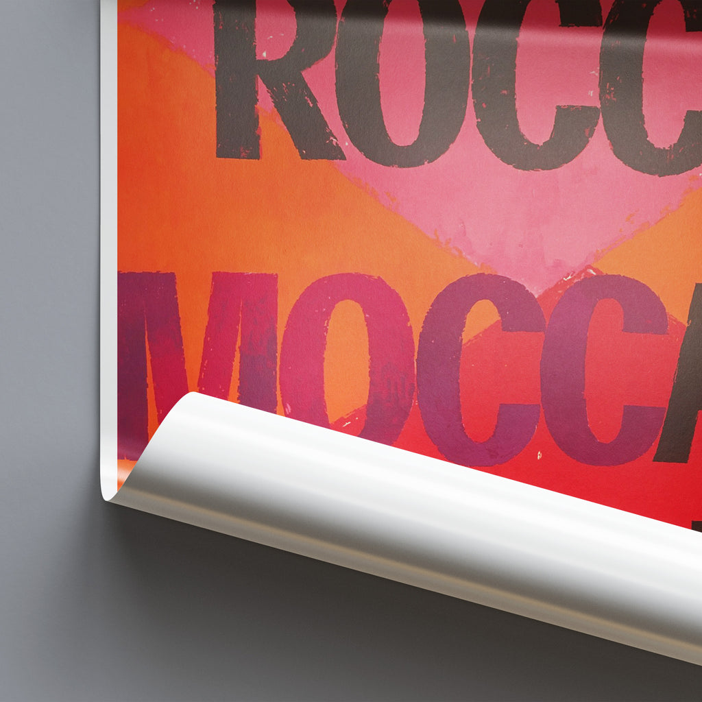 Rocca Mocca Cafe Typography Art