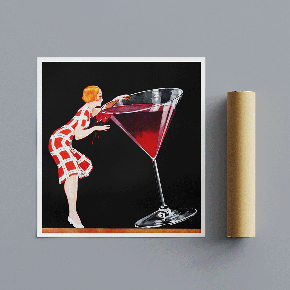 Vintage French Cocktail