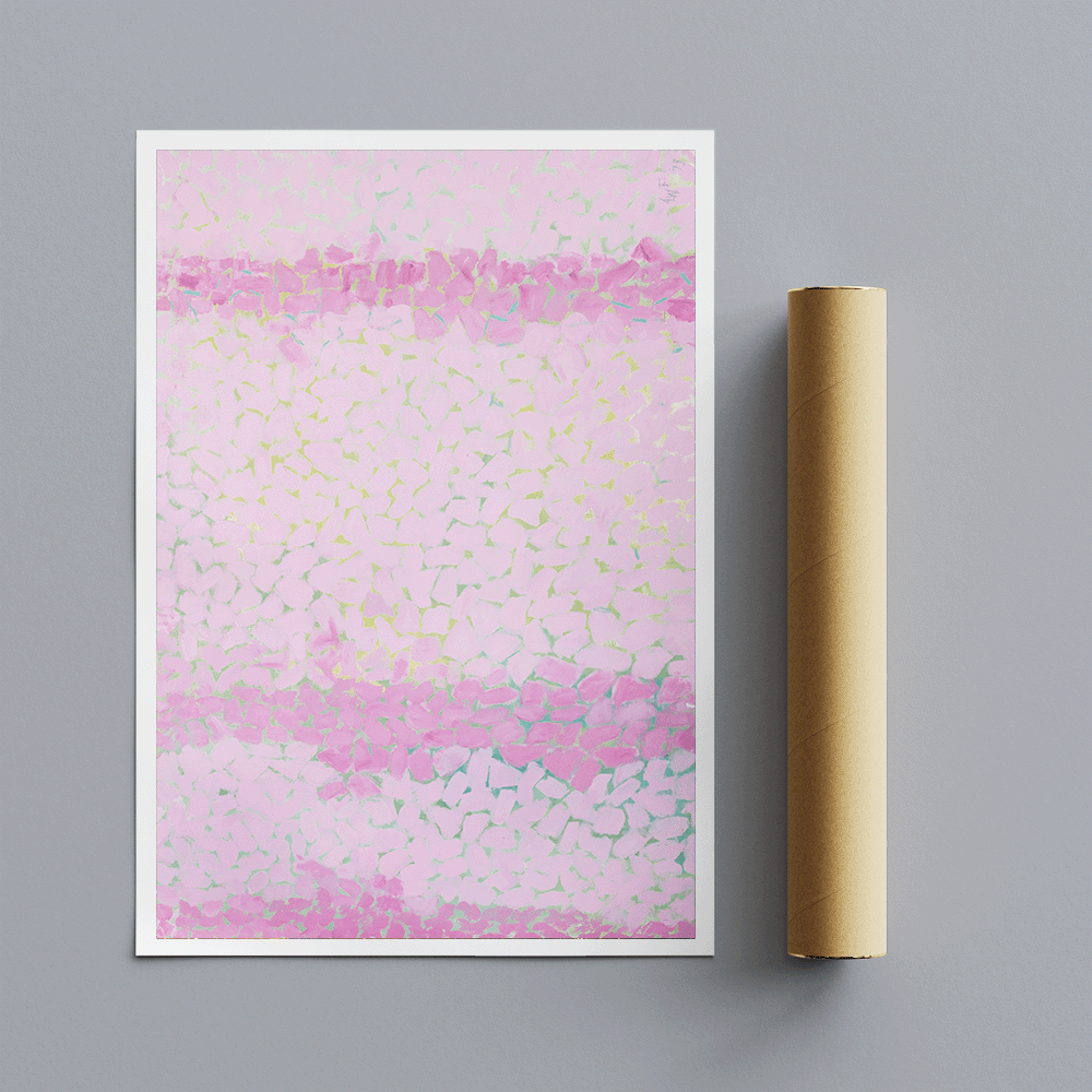 Wind and Crepe Myrtle Concerto Wall Art by Alma Thomas