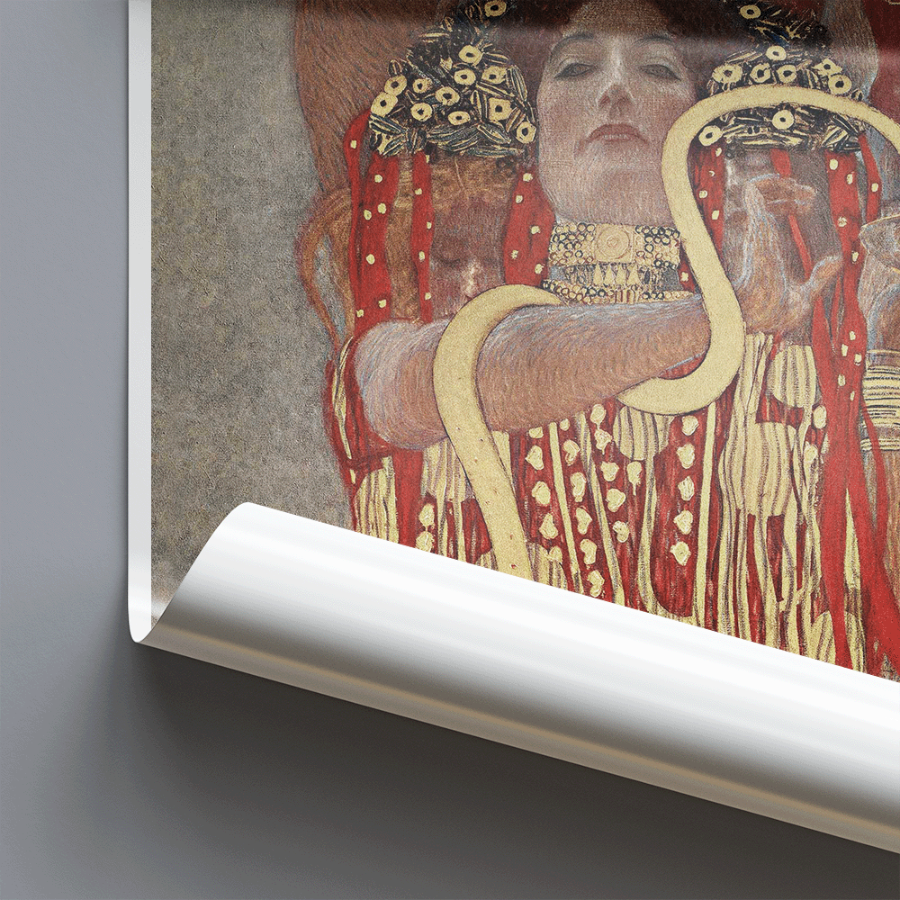 Hygieia by Gustav Klimt - Wall Art