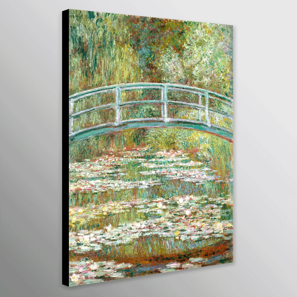 Bridge Over A Pond Of Water Lilies by Claude Monet