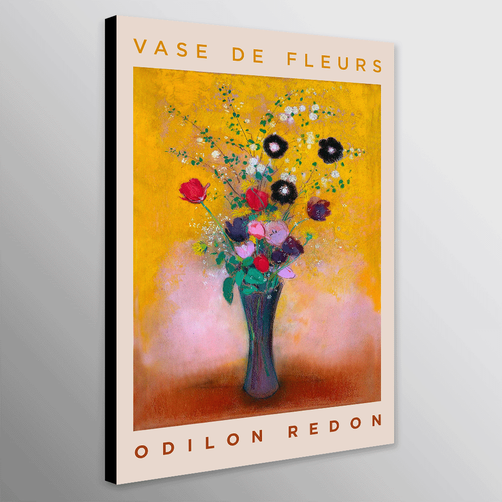 Vase De Fleurs by Odilon Redon