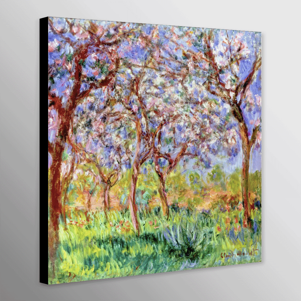 Spring in Giverny by Claude Monet