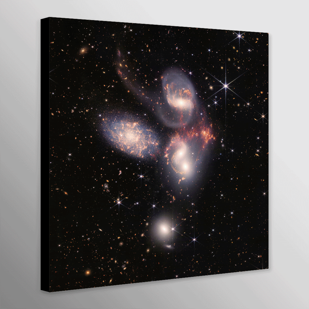 Mosaic of Stephan’s Quintet from NASA’s James Webb Space Telescope