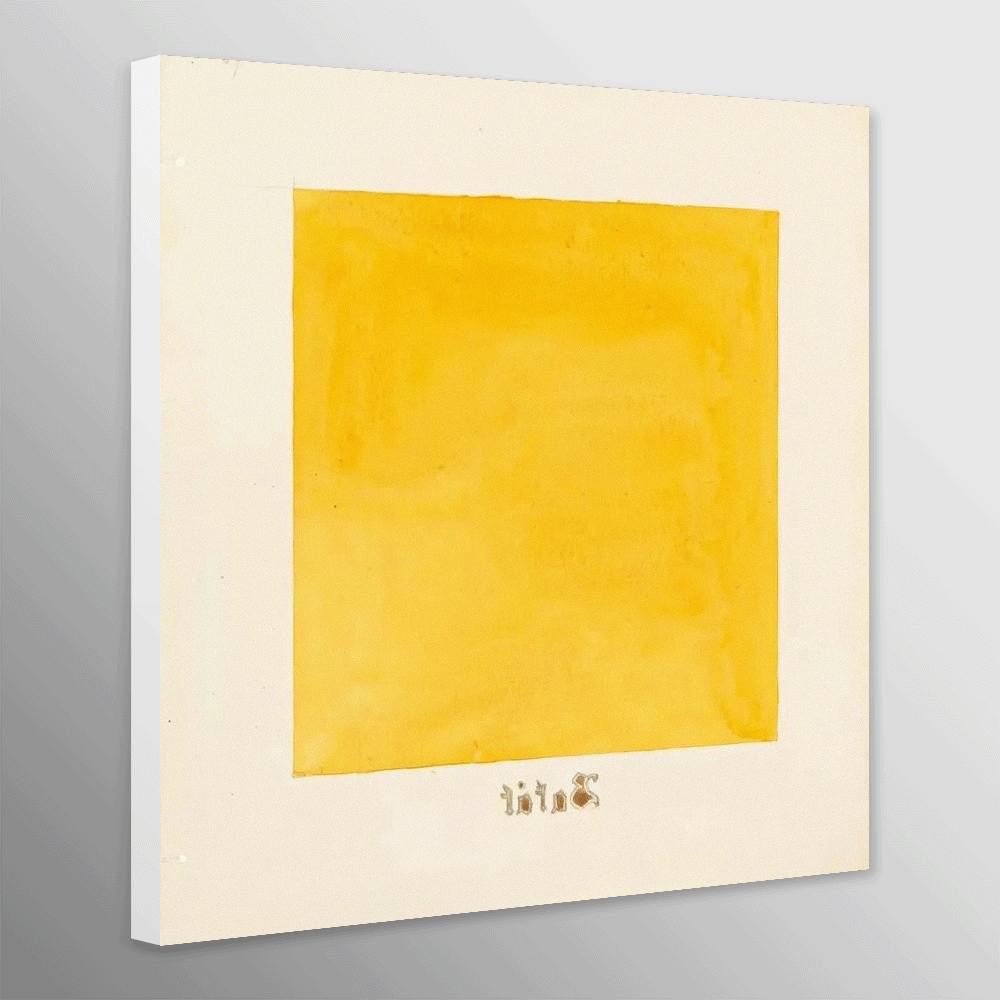 Parsifal by Hilma af Klint - Abstract Yellow Art No 69
