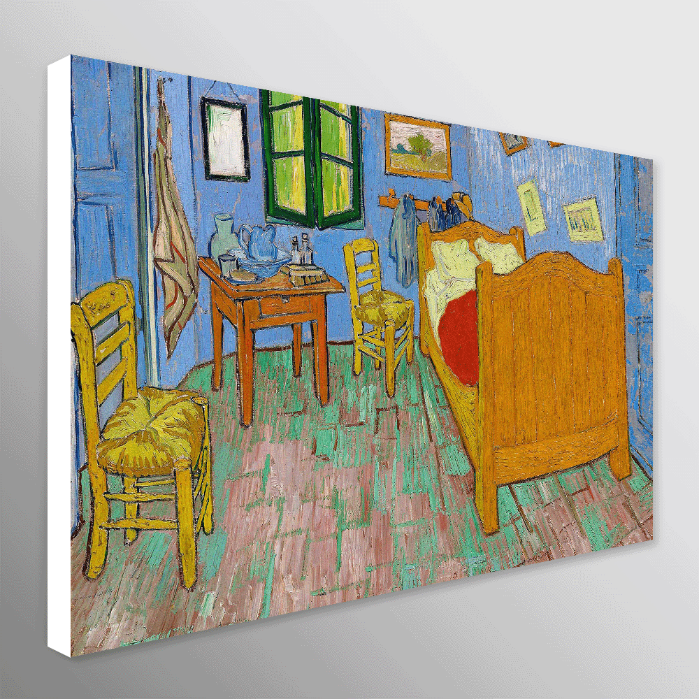 The Bedroom by Vincent Van Gogh Wall Art (1888)