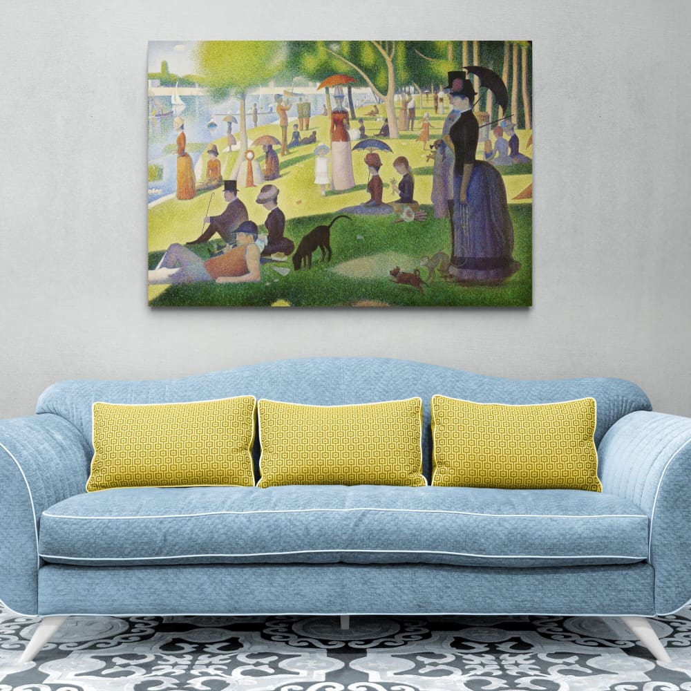 A Sunday on La Grande Jatte by Georges Seurat (1884) - Wall 