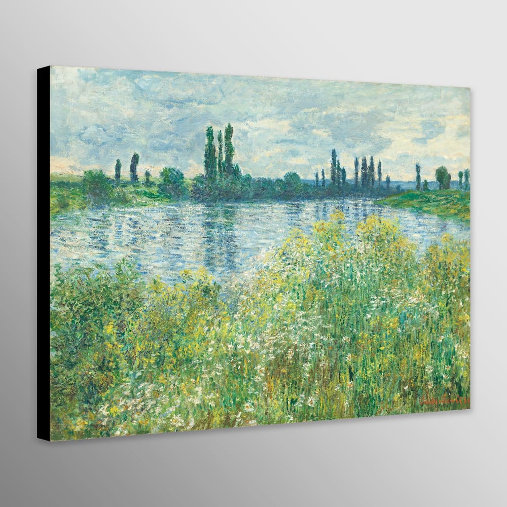 Banks of the Seine Vétheuil by Claude Monet (1880) - Wall 