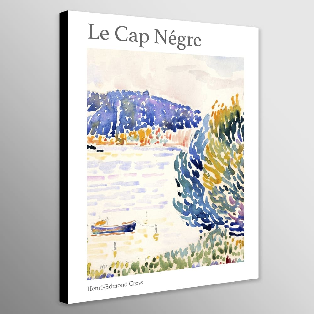 Cap Negre by Henri-Edmond Cross - Watercolour - Wall Art 