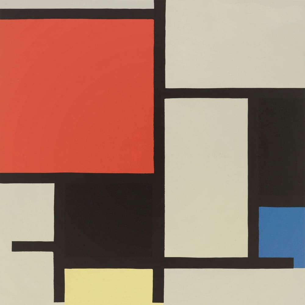 Composition 1921 by Piet Mondrian - Wall Art Photo Poster Print