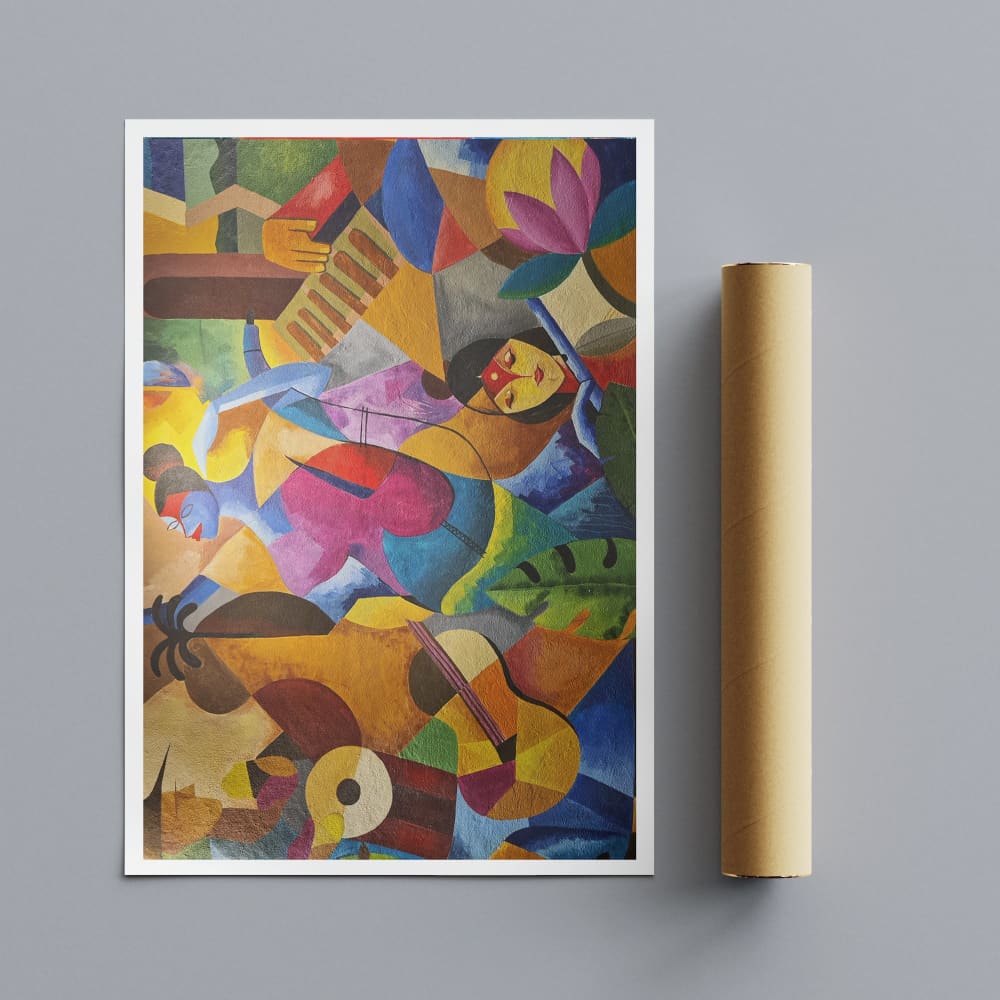 Custom A1 (32x24in / 81x61cm) Rolled Canvas Print - Wall Art