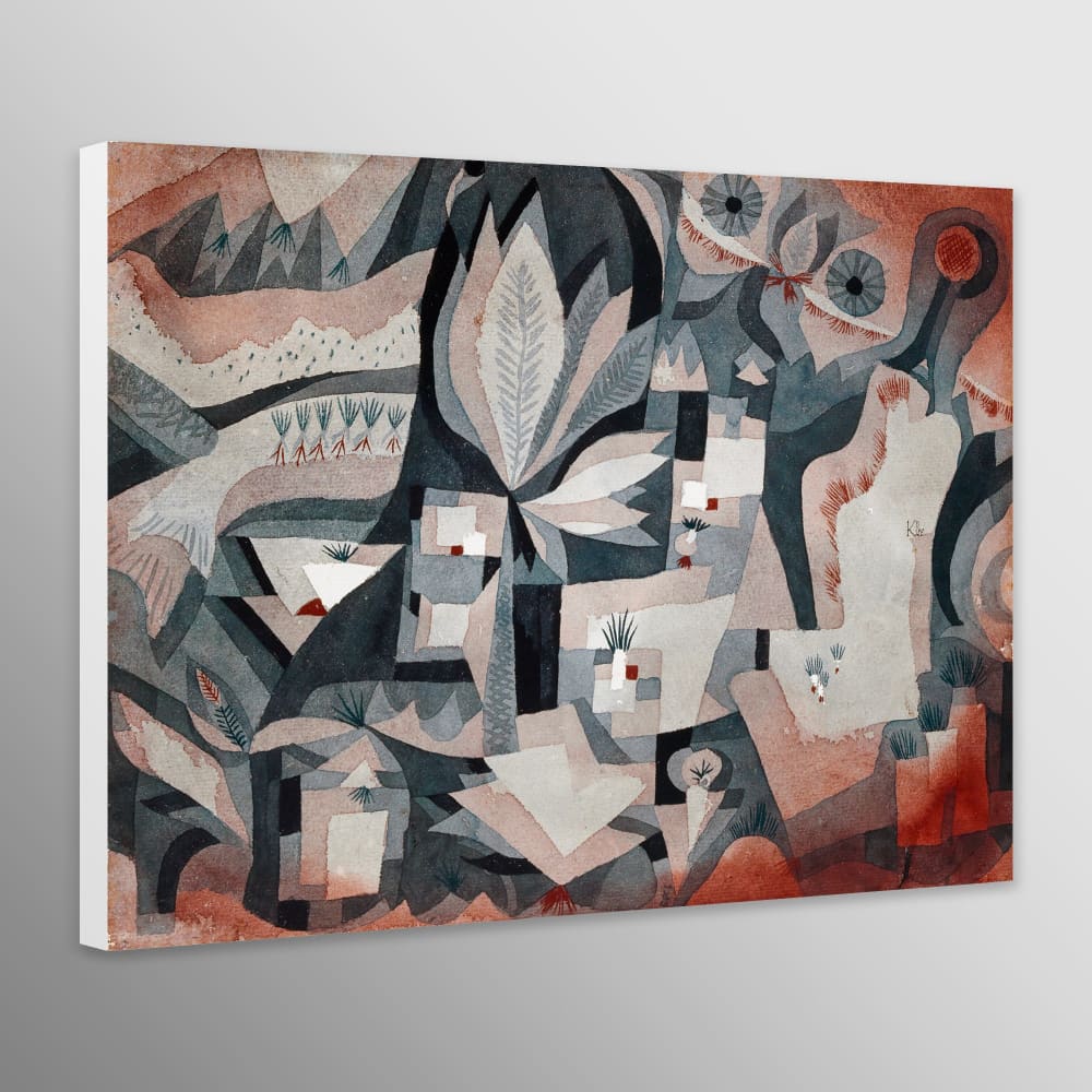Dry Cooler Garden by Paul Klee - Abstract - Wall Art Wrapped
