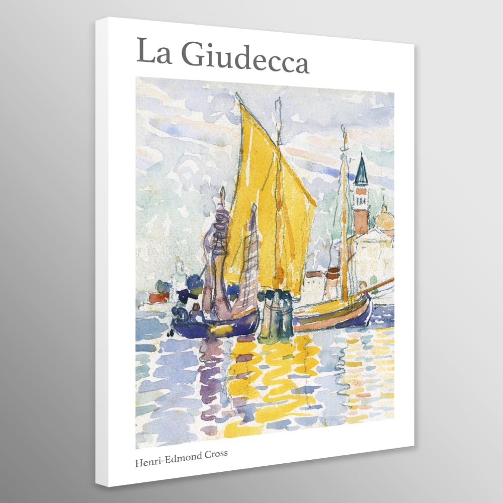 La Giudecca by Henri-Edmond Cross - Watercolour - Wall Art 