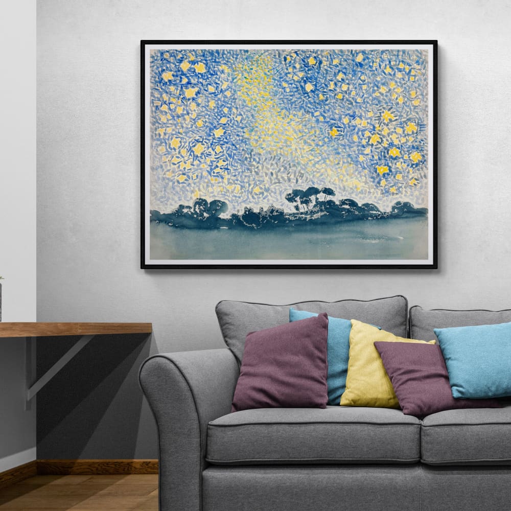 Landscape with Stars by Henri-Edmond Cross - Wall Art Photo 