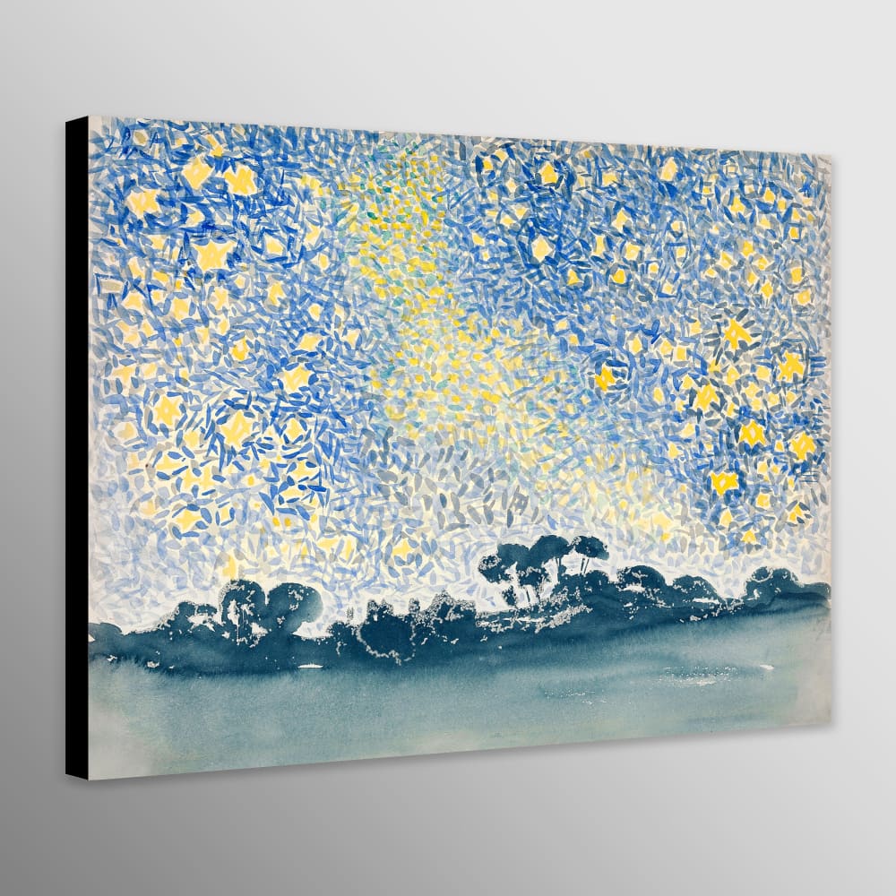 Landscape with Stars by Henri-Edmond Cross - Wall Art 