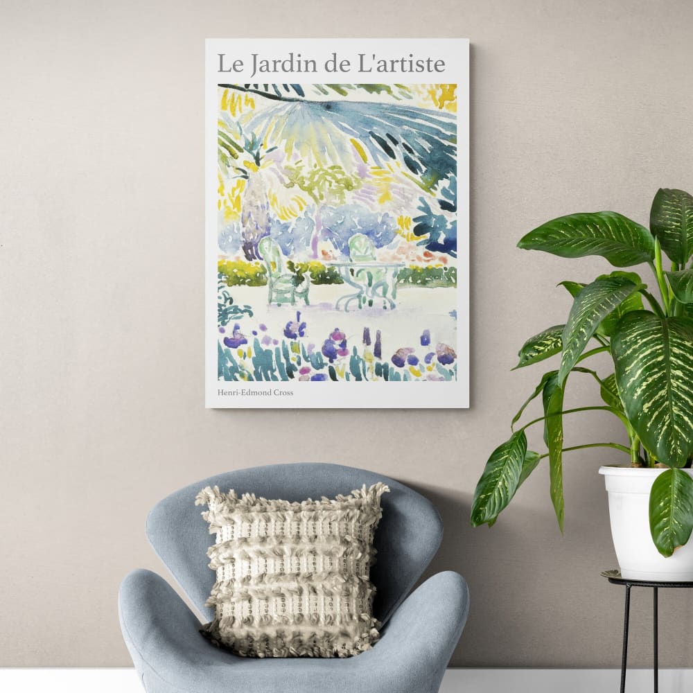 Le Jardin de L’artiste by Henri-Edmond Cross - Watercolour -
