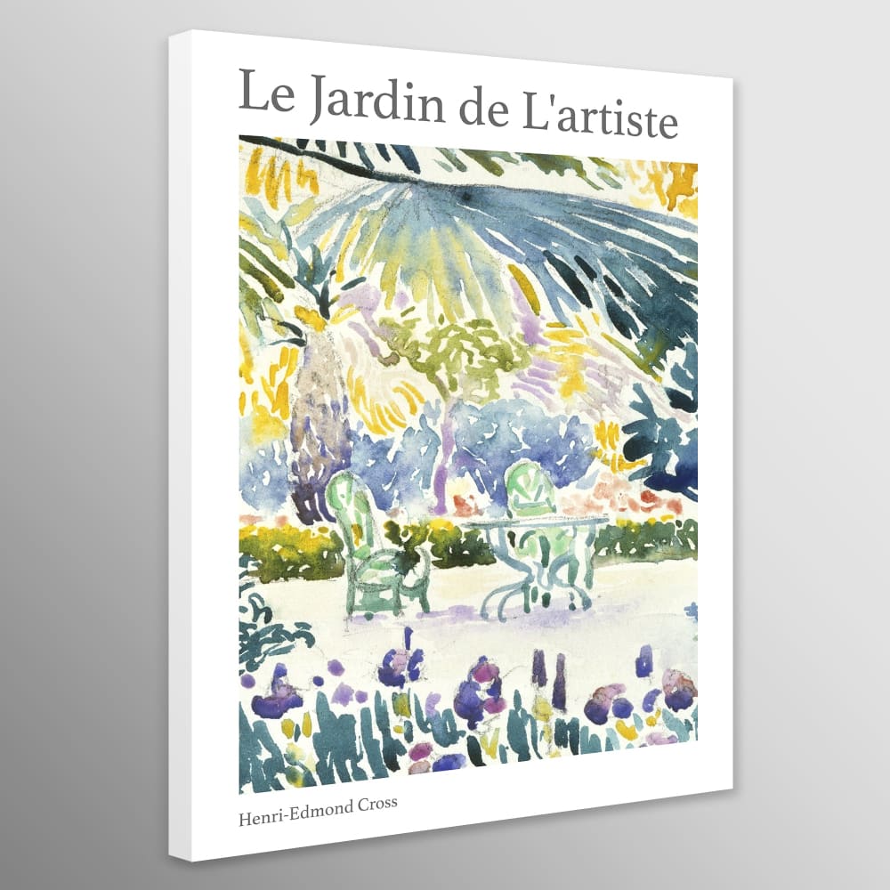 Le Jardin de L’artiste by Henri-Edmond Cross - Watercolour -