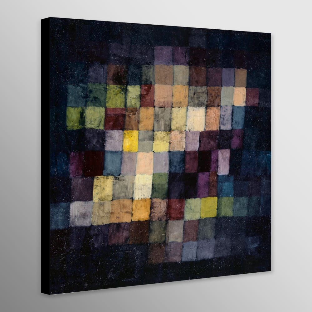 Old Sound by Paul Klee - Abstract - Wall Art Wrapped Frame 